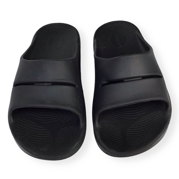 OOFOS OOAhh Slide Sandal in Black Size 14. - Picture 1 of 11